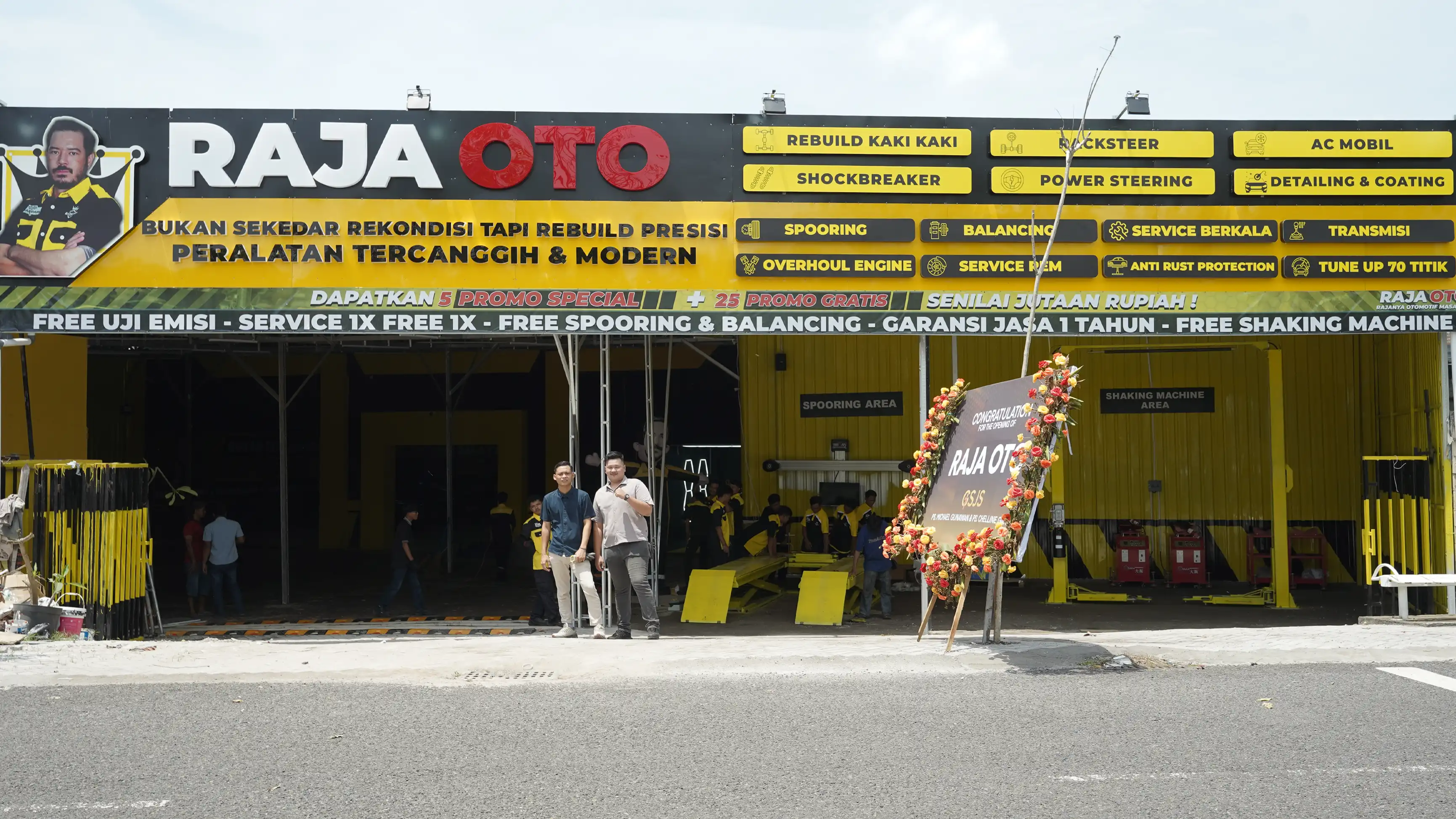 3 Cabang Modern, Fasilitas Lengkap