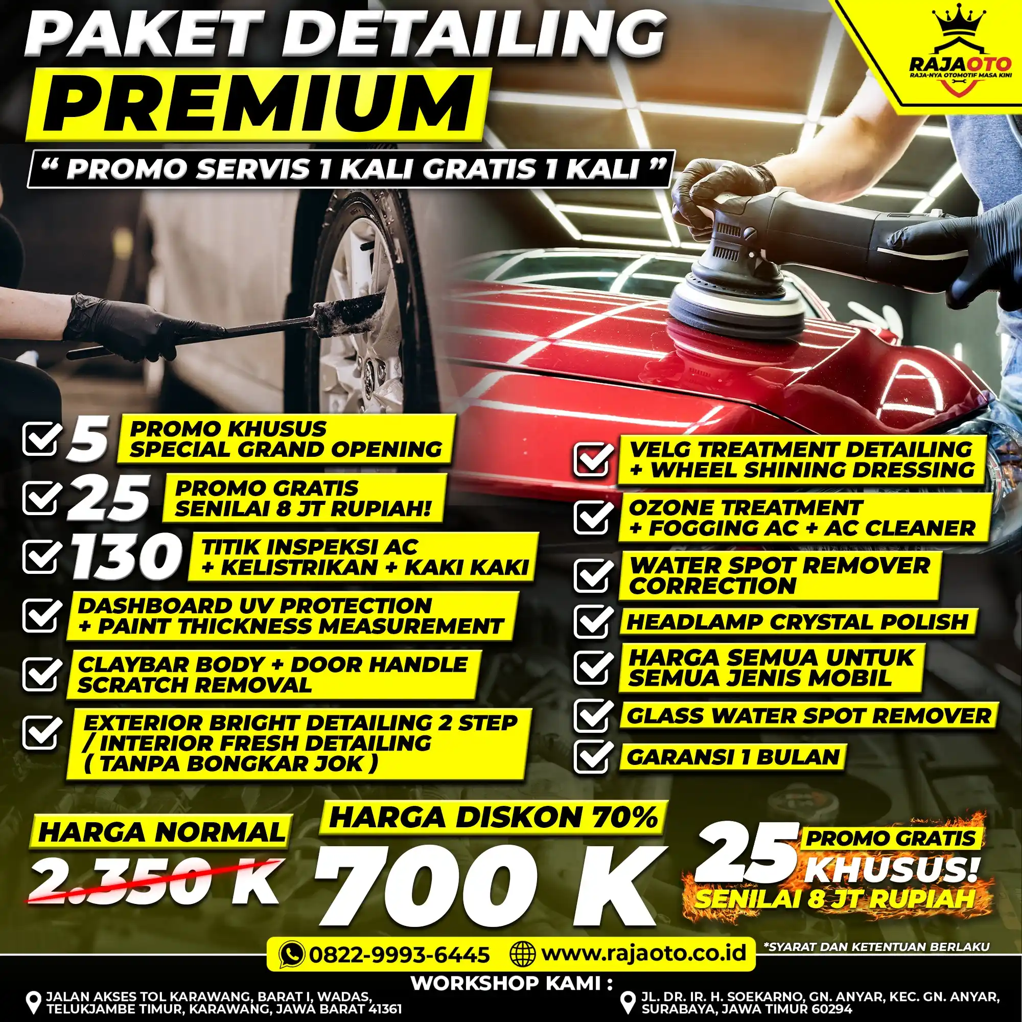 Paket Detailing Premium
