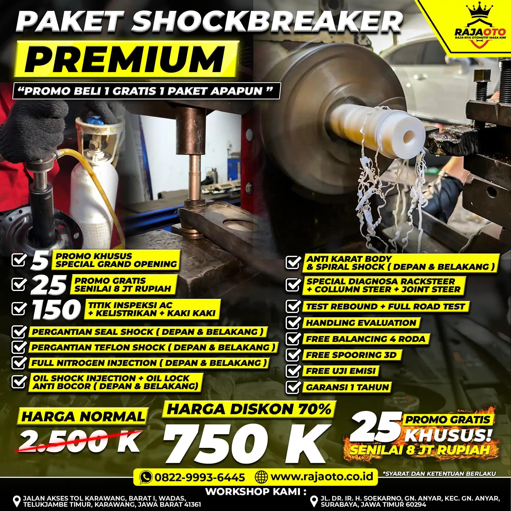 Paket Shockbreaker Premium