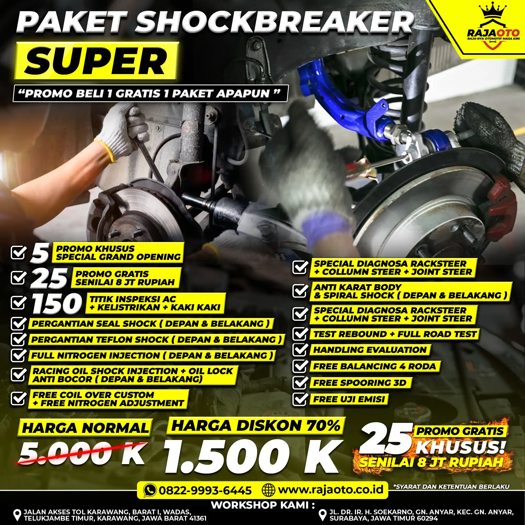 Paket Shockbreaker Super