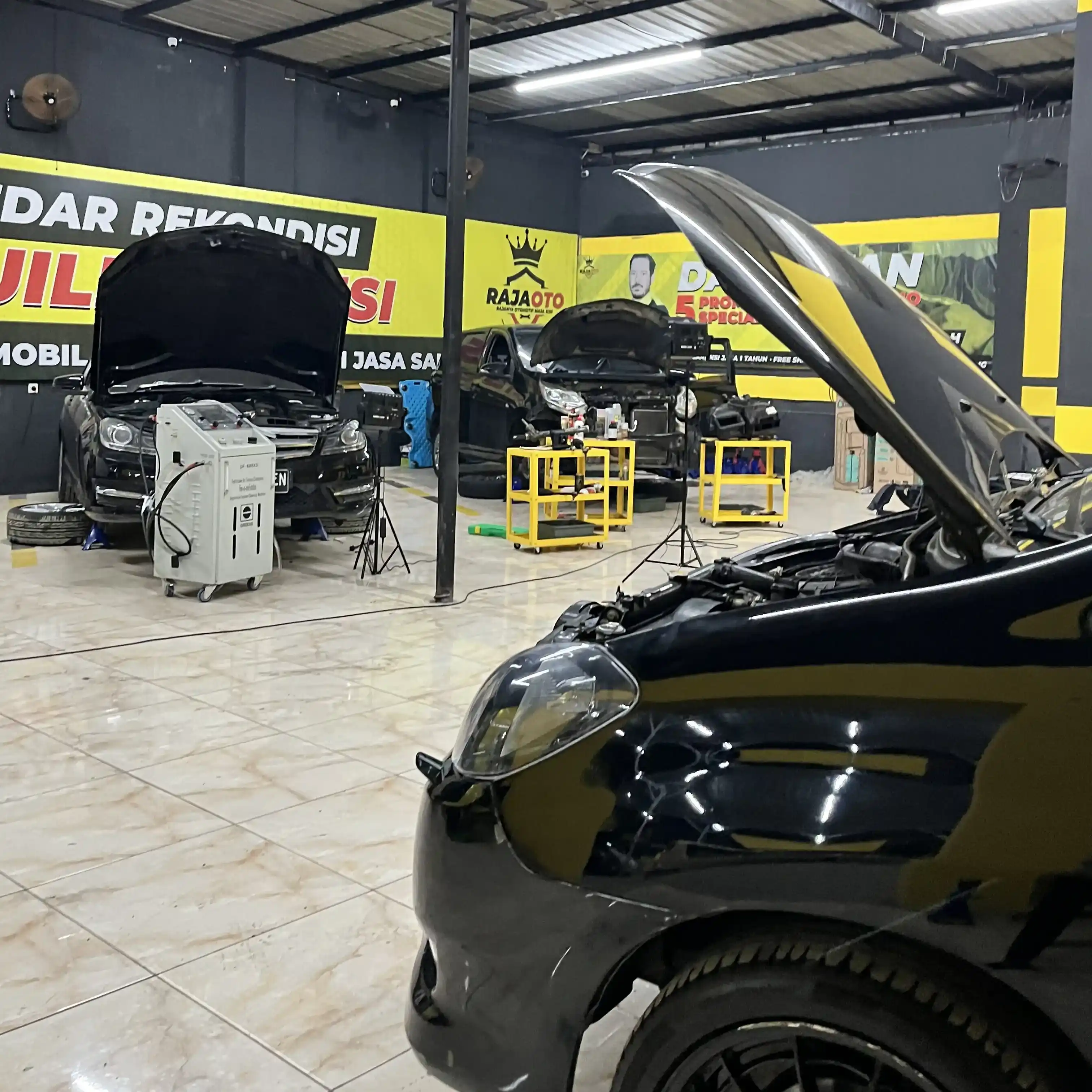Area Workshop dan Proses Servis