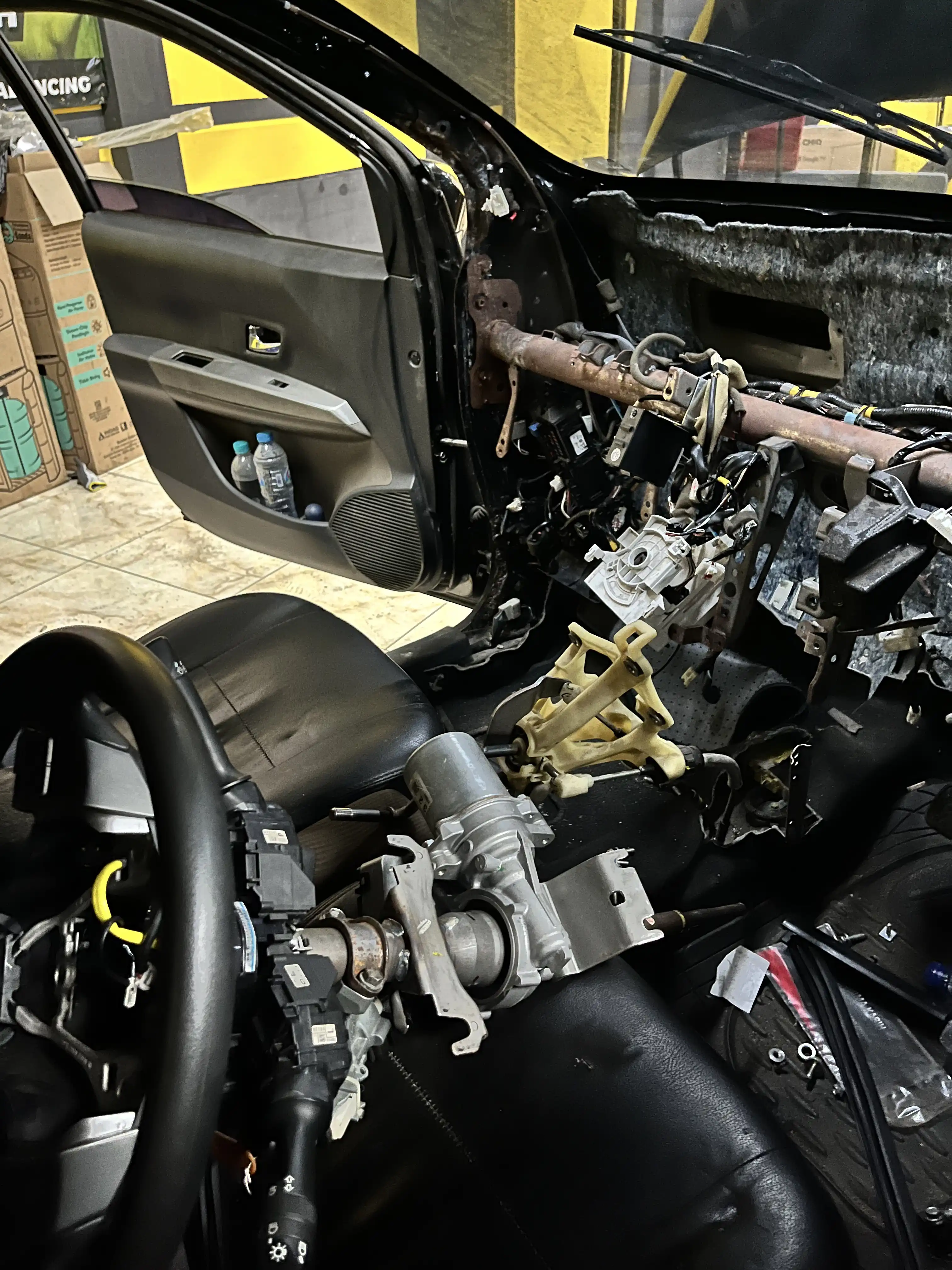 Bongkar Steering & Dashboard