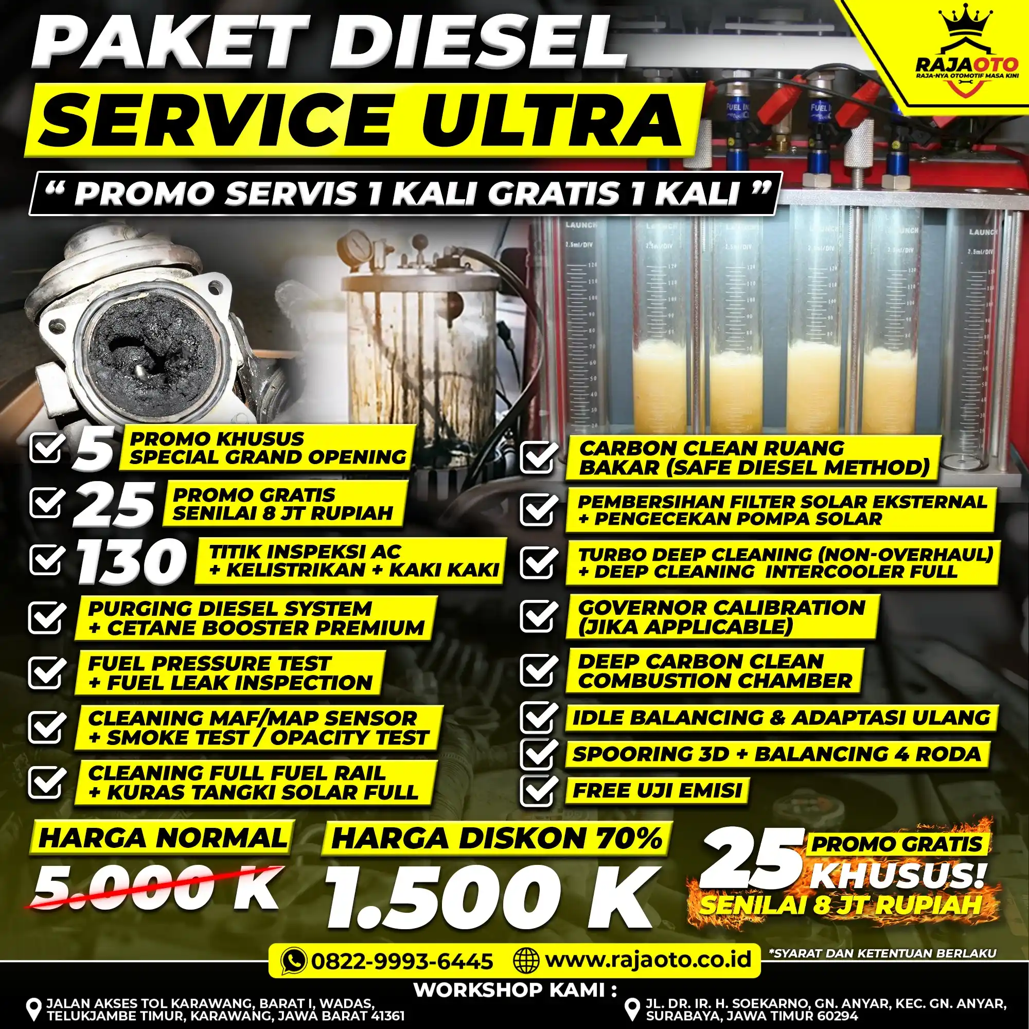 Paket Diesel Service Ultra