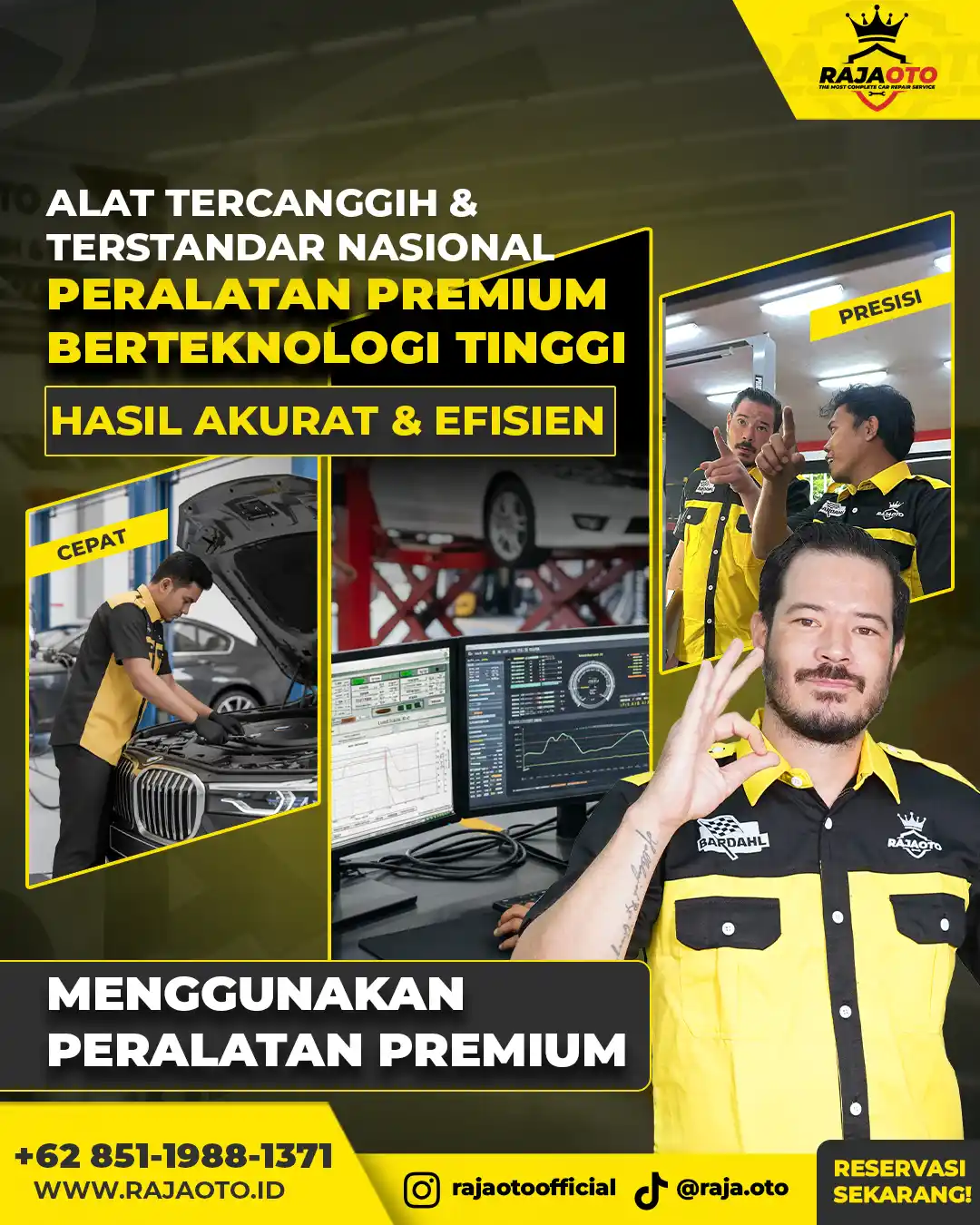 Alat Tercanggih & Terstandar Nasional